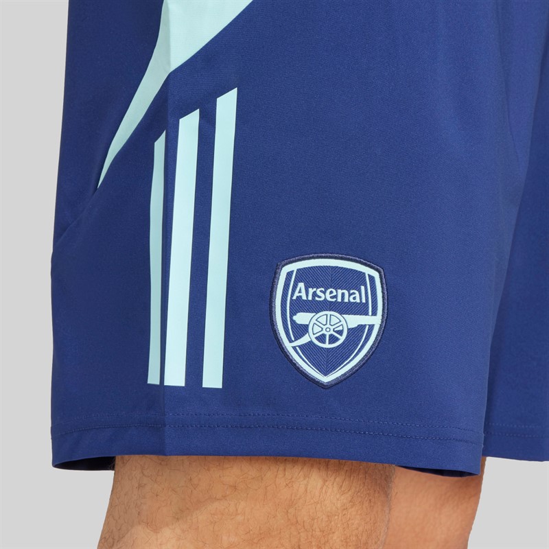 adidas Mens AFC Arsenal Downtime Training Shorts Night Sky