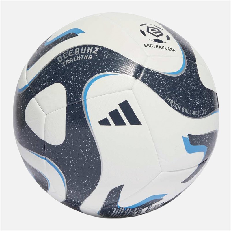 adidas Ekstraklasa Training Football White/Collegiate Navy/Bright Blue/Silver Metallic