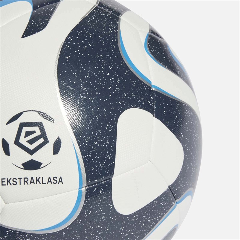 adidas Ekstraklasa Training Football White/Collegiate Navy/Bright Blue/Silver Metallic