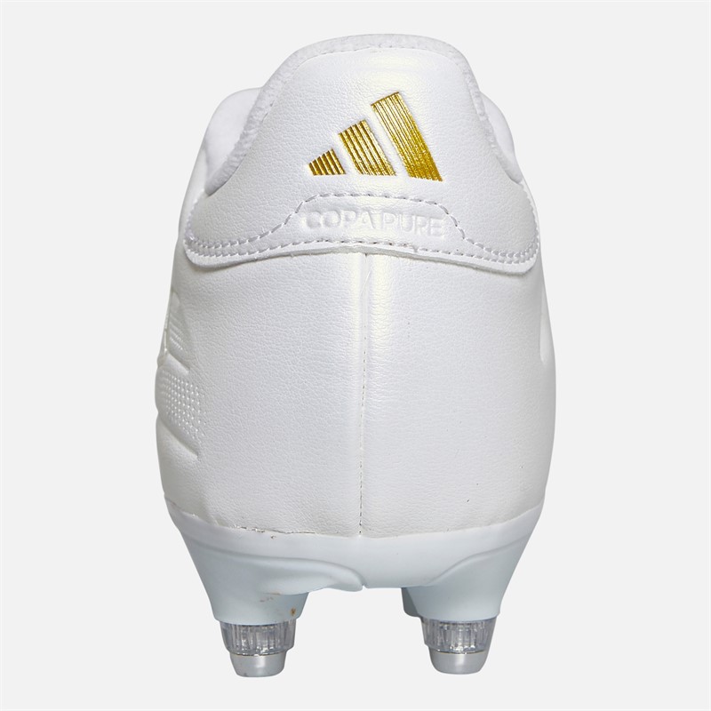 adidas Mens Copa Pure 2 League Dayspark Pack SG Soft Ground Football Boots Cloud White/Cloud White/Gold Metallic