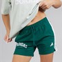 adidas Womens 3-Stripes Shorts Collegiate Green