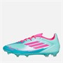 adidas Herren F50 Liga Messi La Vida Tropical Paket FG/MG Fest/Mehrfach Boden Fußballschuhe Flash Aqua/Lucid Pink/Lucid Cyan