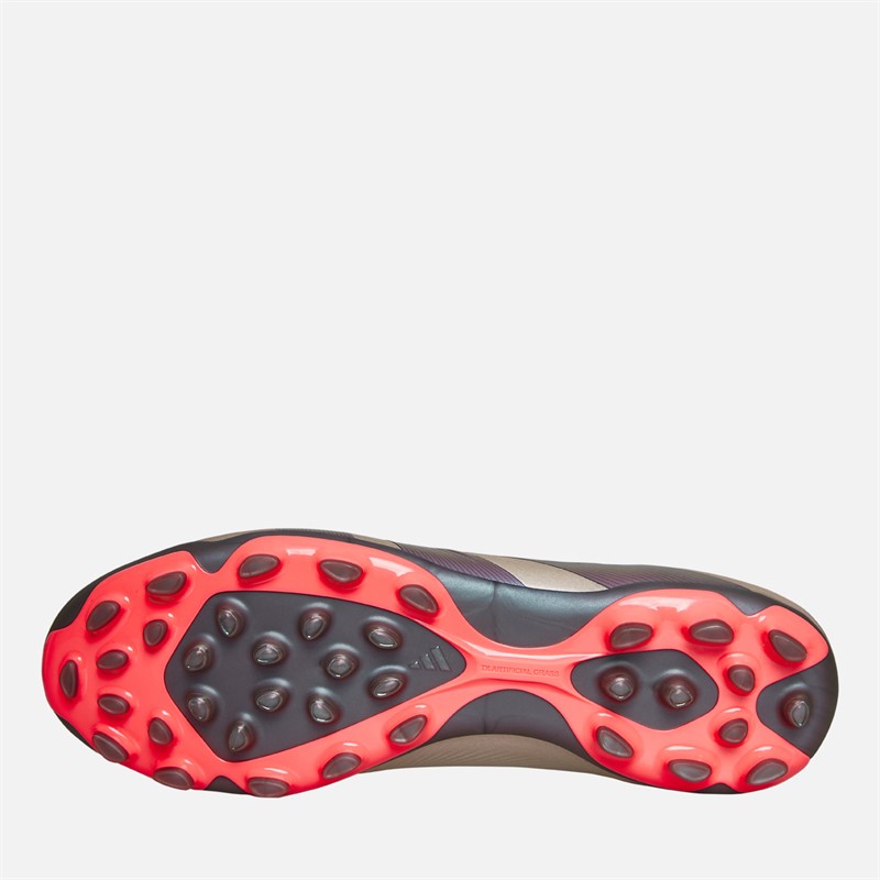 adidas Mens Predator Elite Vivid Horizon Pack 2G/3G AG Artificial Ground Football Boots Platin Metallic/Aurora Black/Carbon