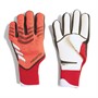 adidas Mens Predator 25 Pro Fingersave Promo Goalkeeper Gloves Lucid Red/Black/Pure Ruby