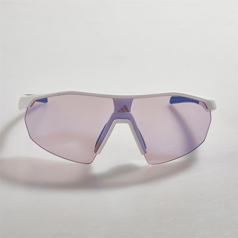 adidas SP0116 Anemos Light Sport Sunglasses Light Blue/White/White