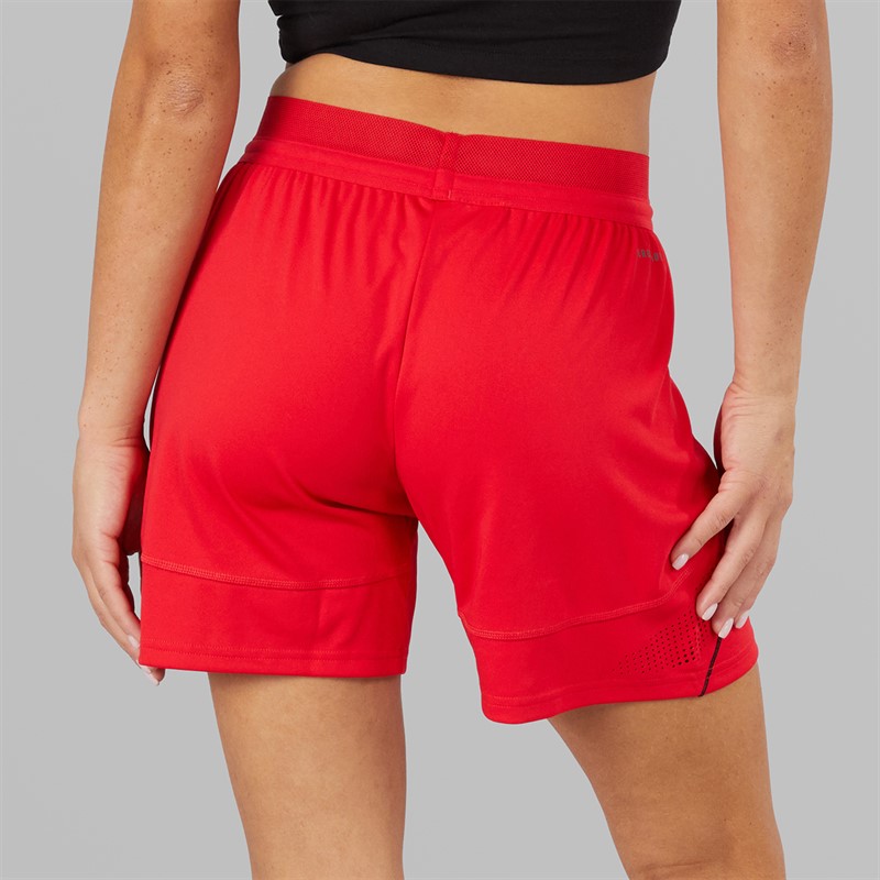 adidas Womens Tiro 25 Pro Training Shorts Pure Ruby