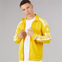 adidas Mens Squadra 21 Training Track Top Team Yellow/White