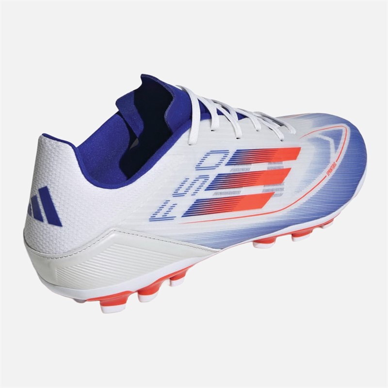 adidas Mens F50 League Advancement Pack 2G/3G Artificial Ground Football Boots Cloud White/Solar Red/Lucid Blue
