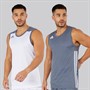adidas Mens 3G Speed Reversible Basketball Jersey Onix/White