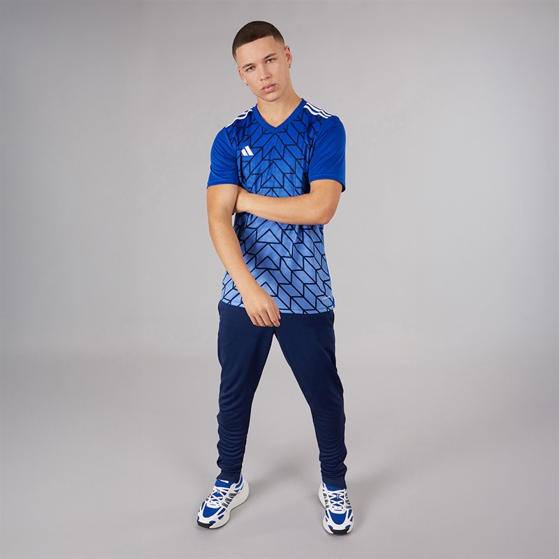 adidas Mens Team Icon 23 T-Shirt Team Royal Blue