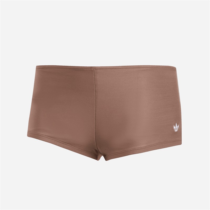 adidas Damen Essentials Badehose Hot Pants Trace Brown
