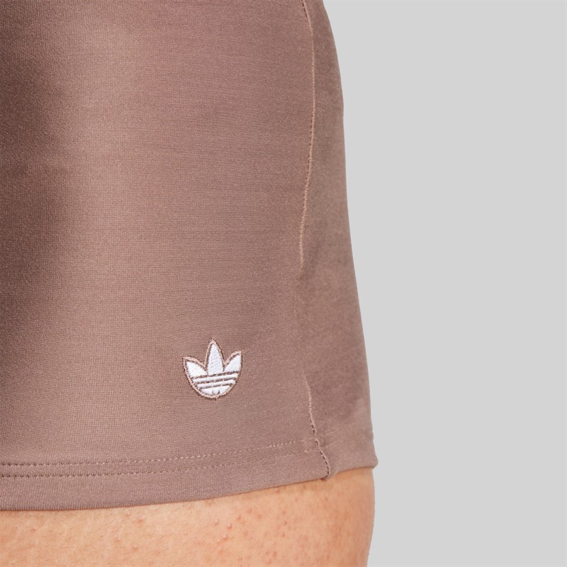 adidas Damen Essentials Badehose Hot Pants Trace Brown