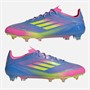 adidas Herren F50 Elite Celestial Victory Pack Kunstrasen Fussballschuhe Blue Fusion/Lucid Lemon/Lucid Pink
