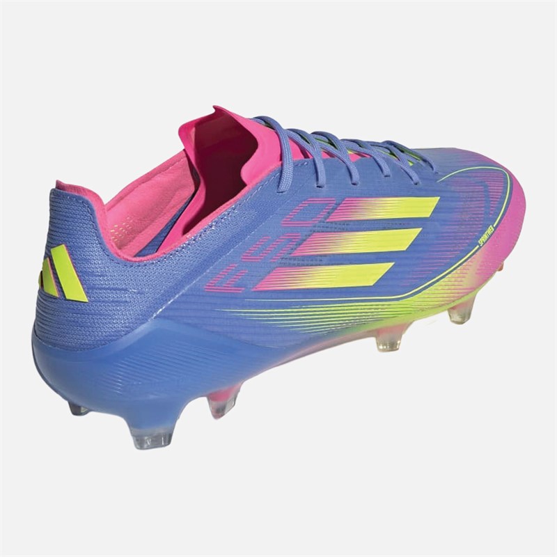 adidas Herren F50 Elite Celestial Victory Pack Kunstrasen Fussballschuhe Blue Fusion/Lucid Lemon/Lucid Pink