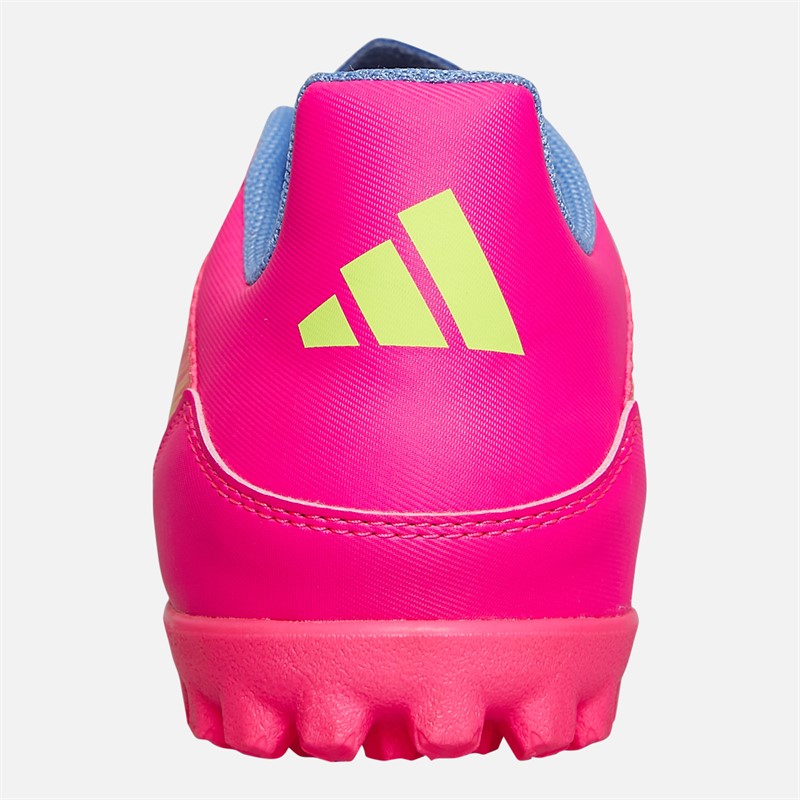 adidas Mens F50 Club Mystic Victory Pack TF Astro Football Boots Lucid Pink/Lucid Lemon/Blue Fusion