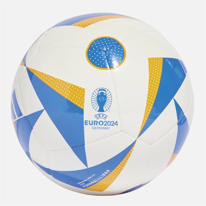 adidas Euro 24 Club Training Football White/Glory Blue/Lucky Orange