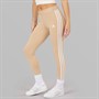 adidas Womens Essentials 3-Stripes Leggings Magic Beige/White