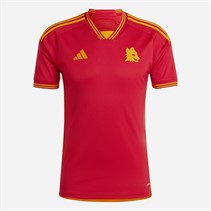 adidas Mens AS Roma 23/24 Home Jersey Team Victory Red
