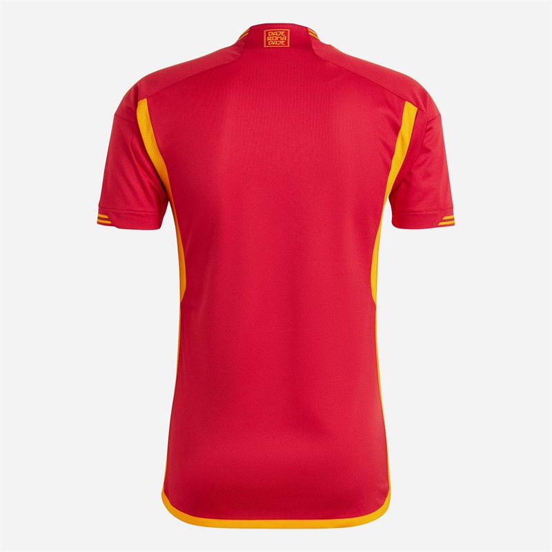 adidas Mens AS Roma 23/24 Home Jersey Team Victory Red