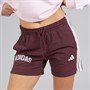 adidas Womens 3-Stripes Shorts Aurora Ruby