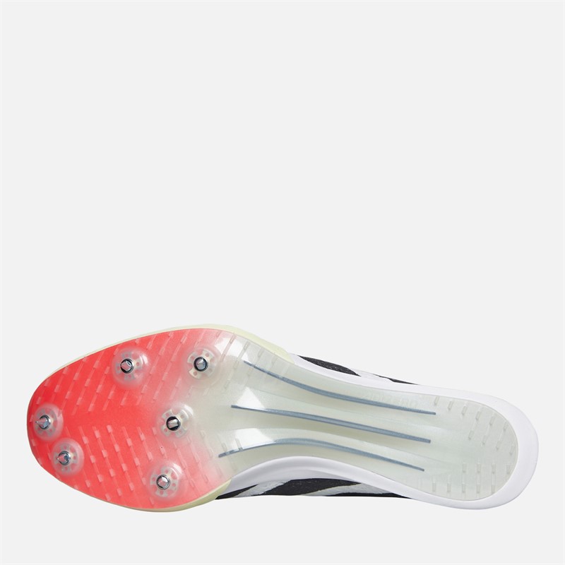 adidas Mens Adizero Prime SP 3 Strung Track Running Spikes Cloud White/Core Black/Lucid Red