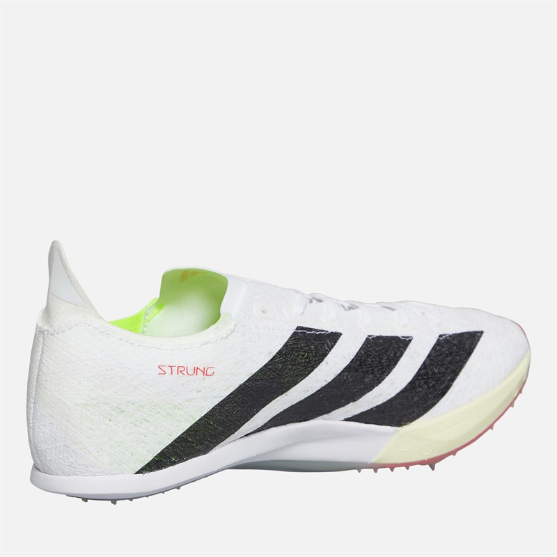 adidas Mens Adizero Prime SP 3 Strung Track Running Spikes Cloud White/Core Black/Lucid Red