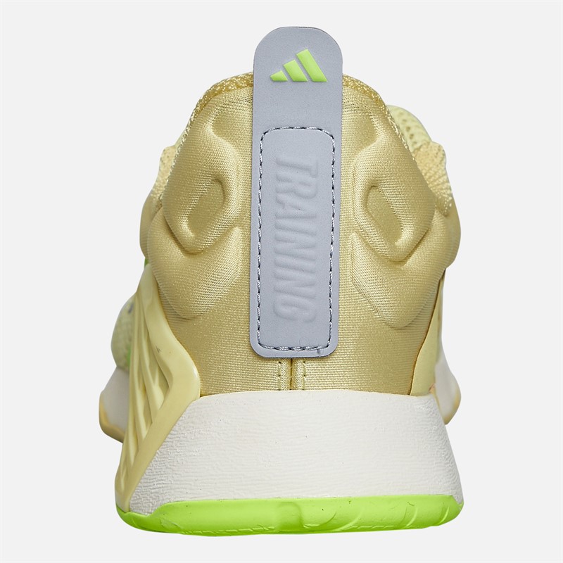 adidas Womens Dropset 3 Training Shoes Powder Yellow/Matte Silver/Lucid Lemon