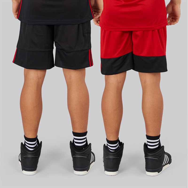 adidas 3G Speed dwustronne spodenki do koszykówki dla niego kolor Czarny/Power Red