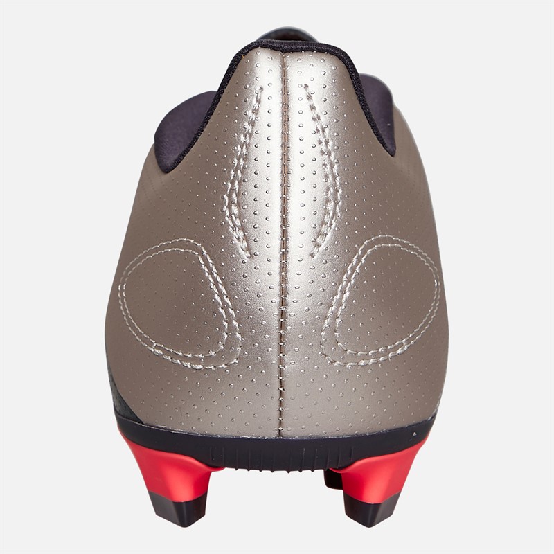 adidas Mens Predator Club Vivid Horizon Pack FXG Flexible Ground Football Boots Platin Metallic/Aurora Black/Turbo