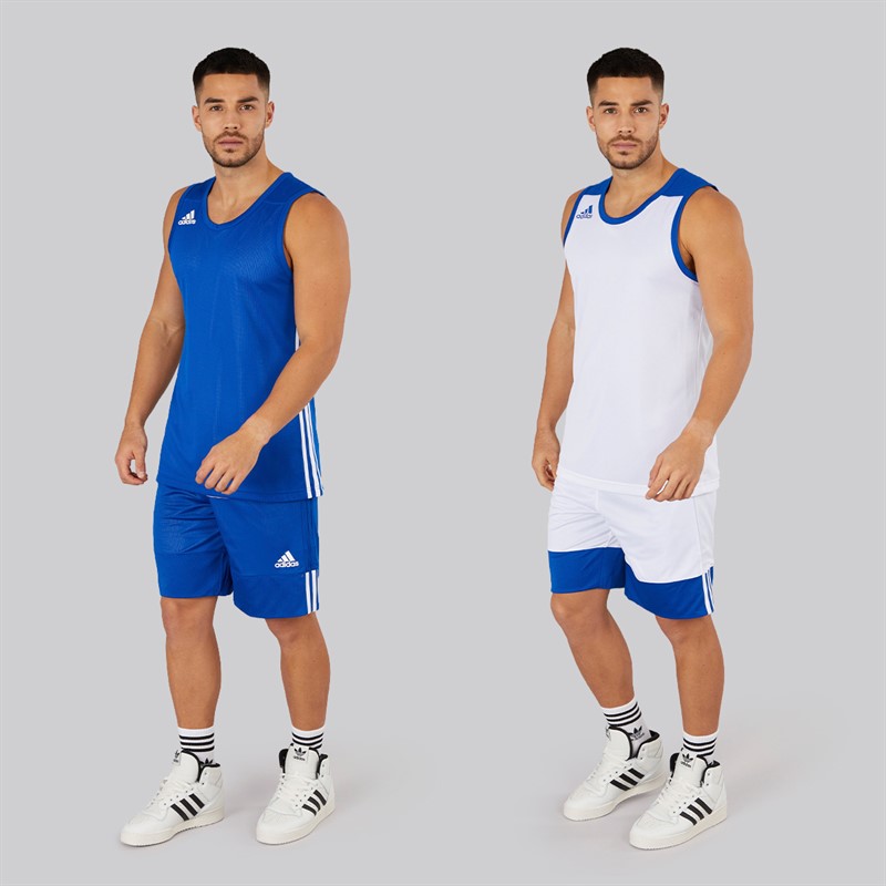 adidas 3G Speed Reversible Basketball Jersey dla niego kolor Collegiate Royal/Biały