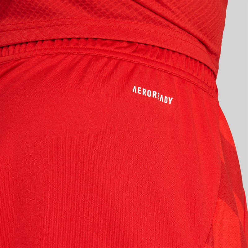 adidas Mens ABFC Aberdeen 24/25 Home Shorts Team Power Red 2