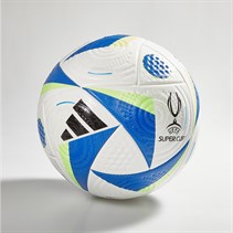 adidas UEFA Super Cup 2024 Pro Official Match Football (Fifa Quality Pro Certified) White/Panton/Solar Green/Black