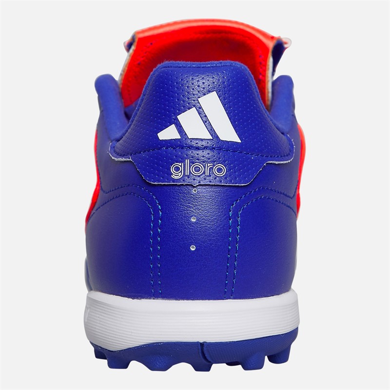 adidas Mens Copa Gloro II TF Astro Football Boots Lucid Blue/Cloud White/Solar Red