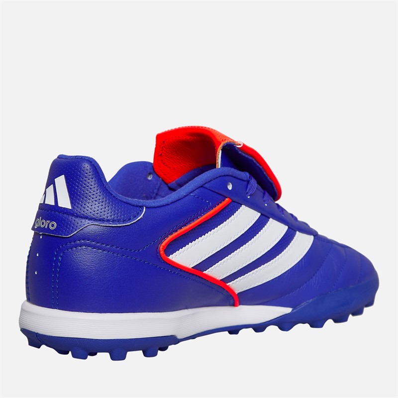 adidas Mens Copa Gloro II TF Astro Football Boots Lucid Blue/Cloud White/Solar Red