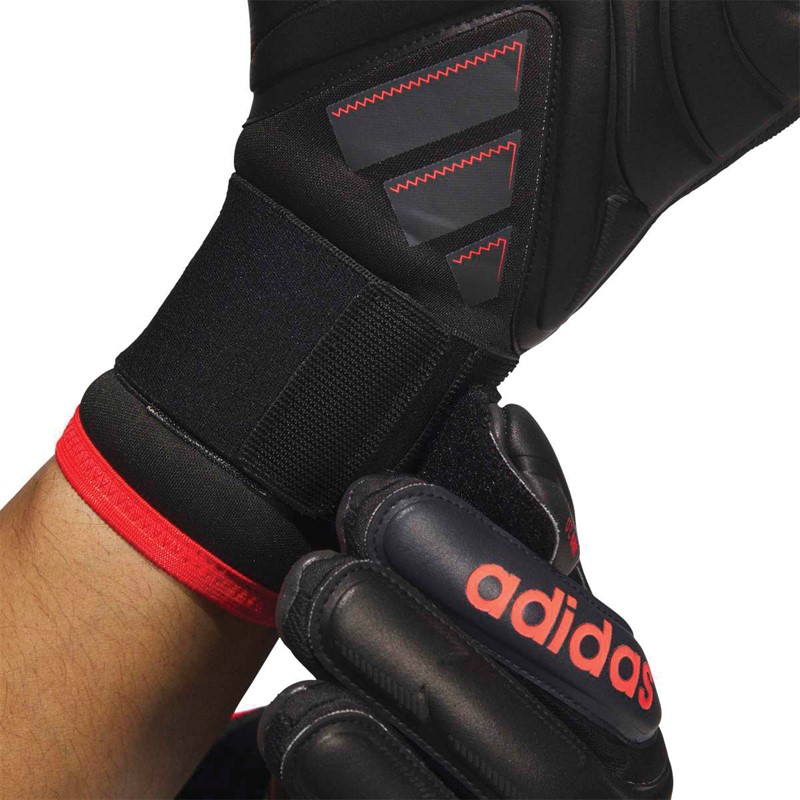 adidas Mens Copa Pro Goalkeeper Gloves Black/Black/Lucid Red