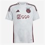 adidas Junior Boys AFC Ajax Third Jersey Clear Grey