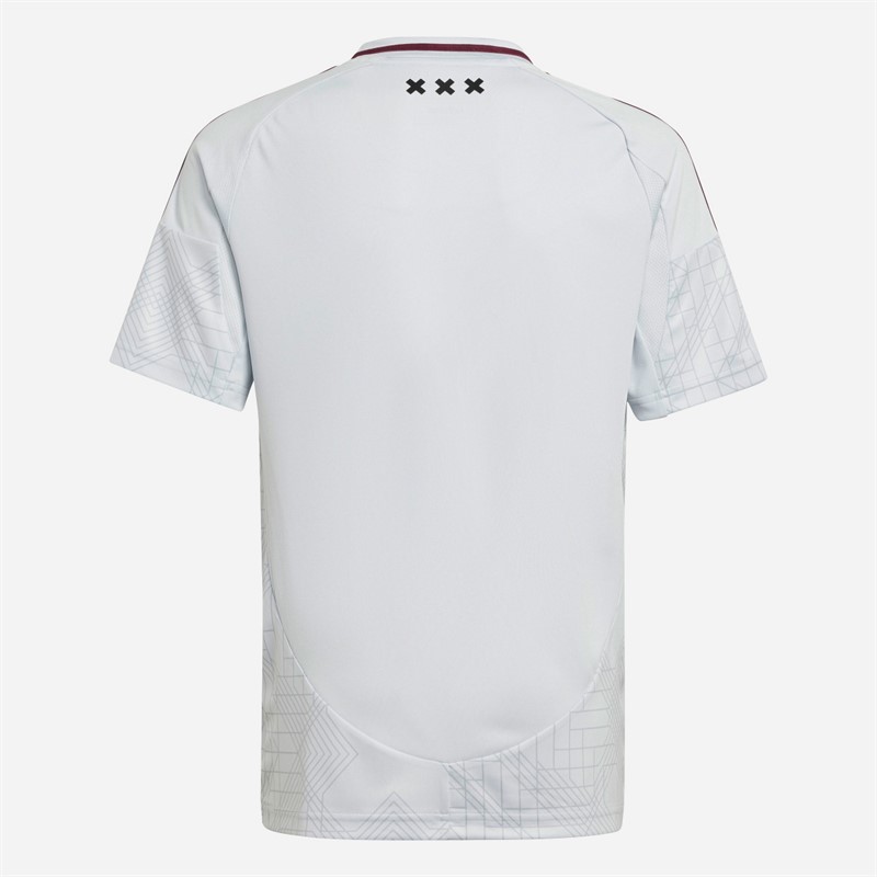 adidas Junior Boys AFC Ajax Third Jersey Clear Grey