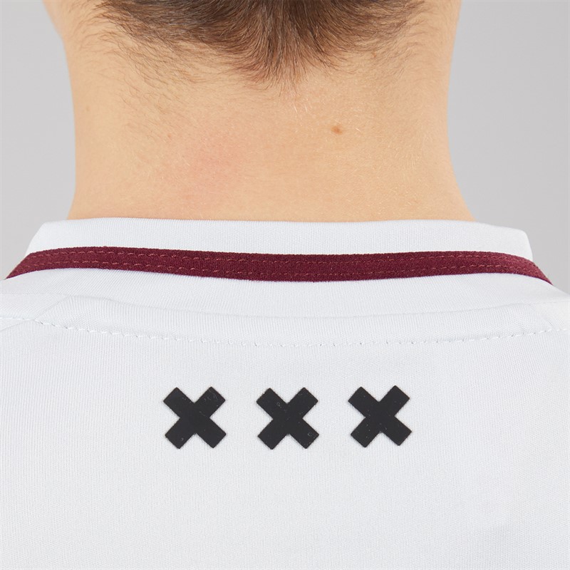 adidas Junior Boys AFC Ajax Third Jersey Clear Grey