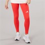 adidas Womens Adizero Hi Rise Full Length Running Tight Leggings Semi Lucid Red
