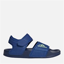 adidas Junior Boys Adilette Sandals Team Royal Blue/Green Spark/Dark Blue