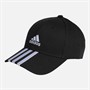adidas 3-Stripes Cotton Twill Cap Black/White