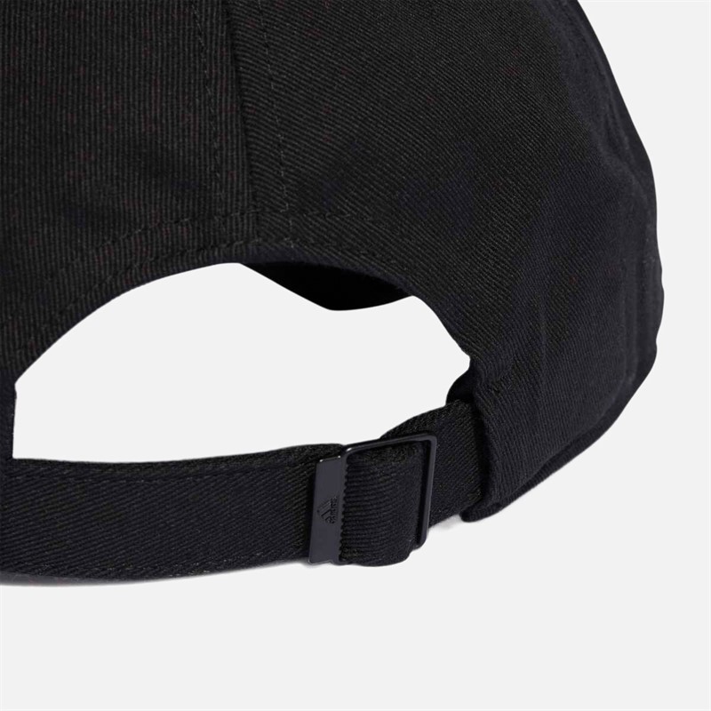 adidas 3-Stripes Cotton Twill Cap Black/White