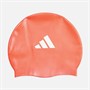 adidas Kids 3-Stripes Swimming Cap Bright Red/White