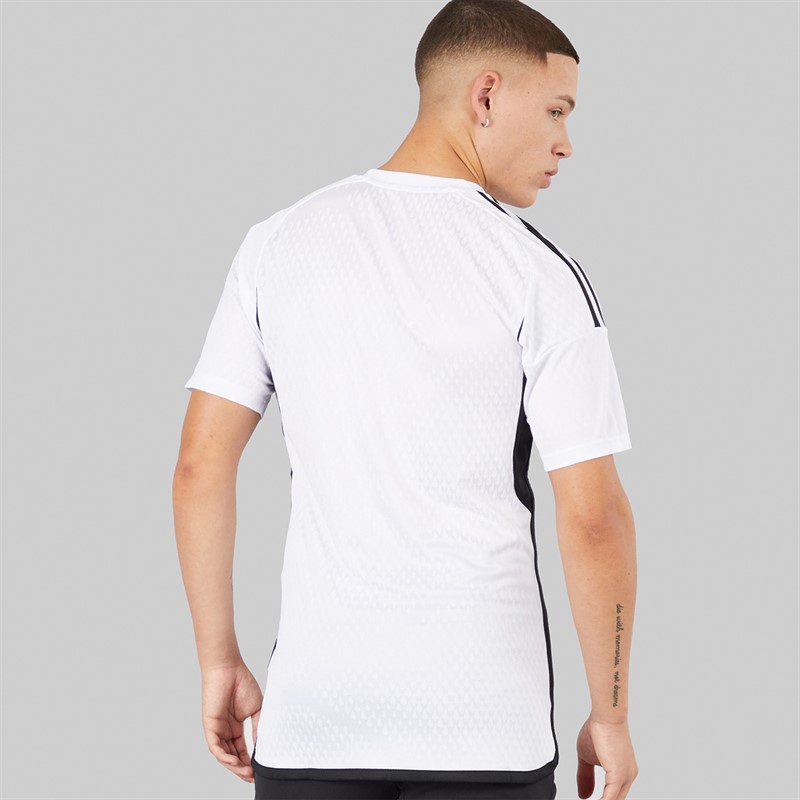 adidas Mens Tiro 23 Competition Jersey White/Black