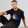 adidas Mens Lounge Ice Lolly Graphic T-Shirt Black
