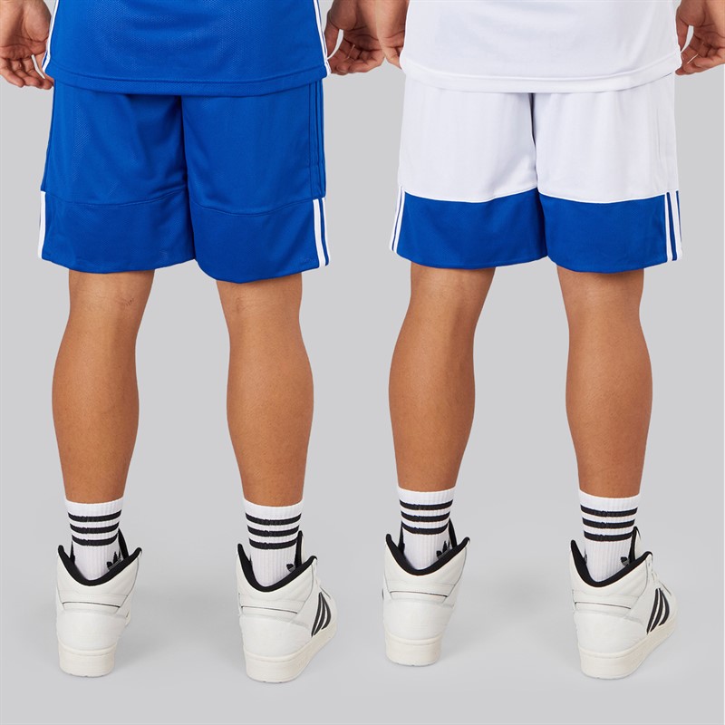 adidas 3G Speed dwustronne spodenki do koszykówki dla niego kolor Collegiate Royal/Biały