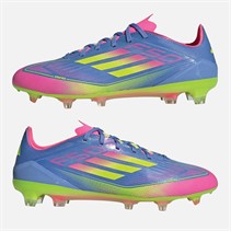 adidas Mens F50 Pro Celestal Victory Pack FG Firm Ground Football Boots Blue Fusion/Lucid Lemon/Lucid Pink