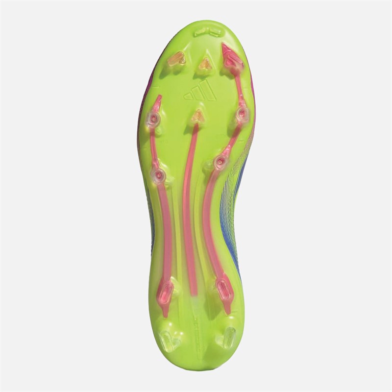 adidas Mens F50 Pro Celestal Victory Pack FG Firm Ground Football Boots Blue Fusion/Lucid Lemon/Lucid Pink