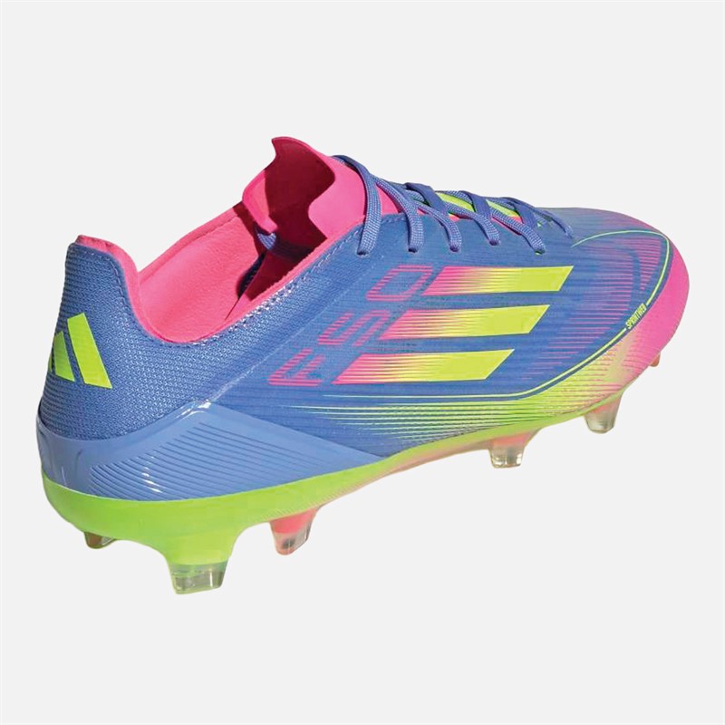 adidas Mens F50 Pro Celestal Victory Pack FG Firm Ground Football Boots Blue Fusion/Lucid Lemon/Lucid Pink
