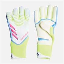adidas Herren Predator Pro Torwarthandschuhe Weiß/Lucid Lemon/Lucid Pink
